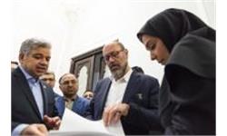 گزارش تصویری/ بازدید رئیس بنیاد مستضعفان از موزه هنر ایران در کاخ مرمر