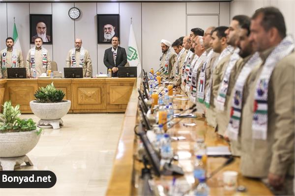 دیدار فرماندهان بسیج کارخانجات بنیاد مستضعفان با حسین دهقان 18